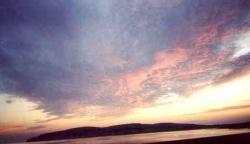 Sunset over Bay
